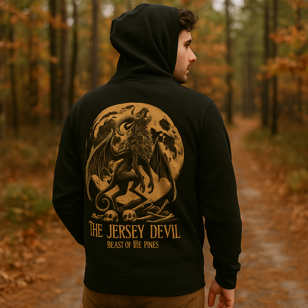 Jersey Devil Beast of the Pines Zip Up Hoodie - True Jersey