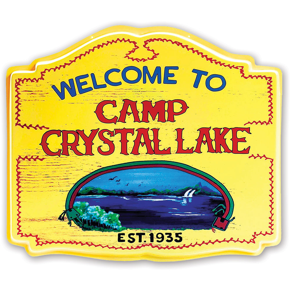 Camp Crystal Lake Car Magnet - Shady Front