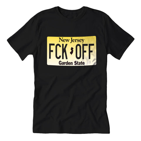 License Plate "FCK-OFF" Guys Shirt - True Jersey