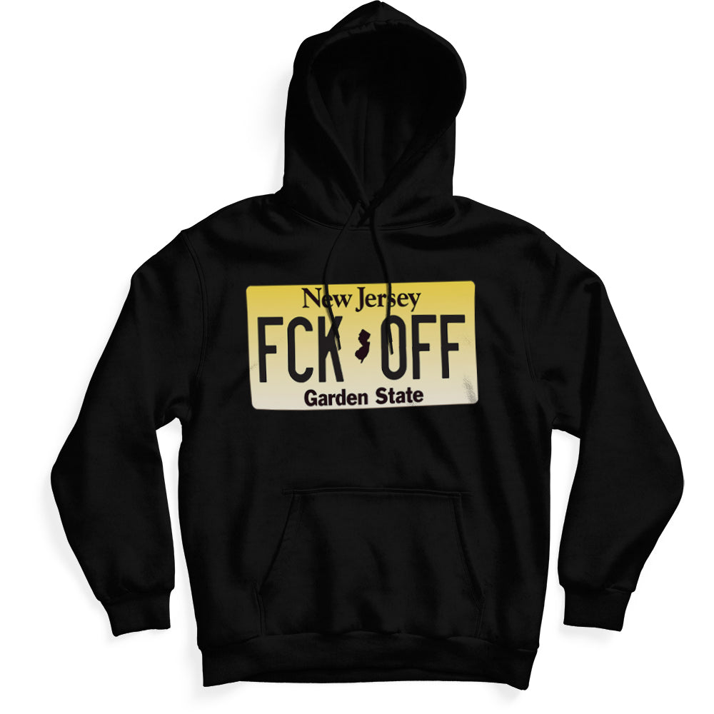 License Plate "FCK OFF" Hoodie - True Jersey
