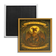 Jersey Devil Patron Saint of New Jersey Fridge Magnet - Shady Front