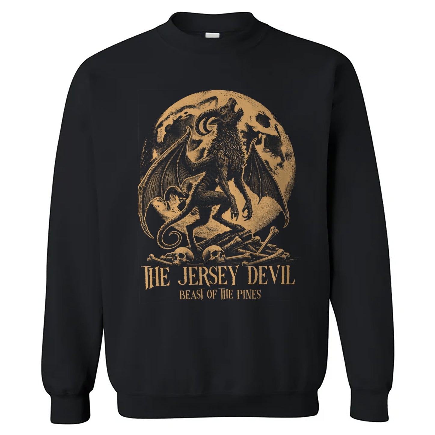 Jersey Devil Beast of the Pines Crewneck Sweatshirt - Shady Front