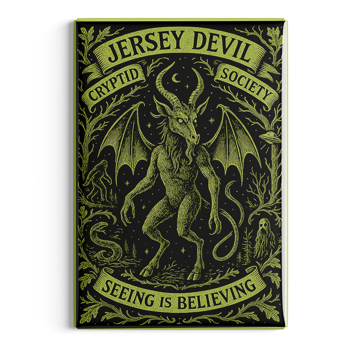 Jersey Devil Cryptid Society Fridge Magnet - True Jersey