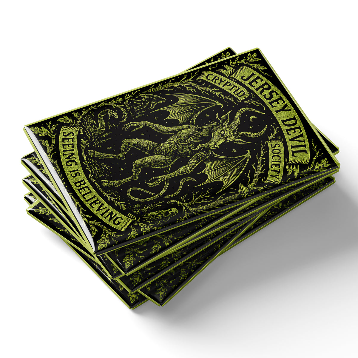 Jersey Devil Cryptid Society Fridge Magnets - True Jersey