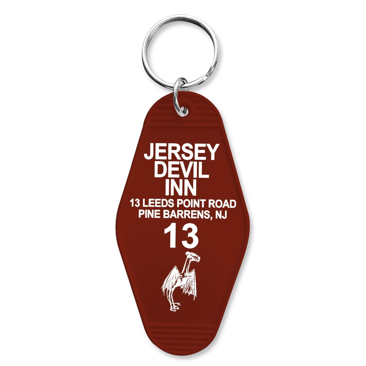 Jersey Devil Inn Room Keychain - Shady Front