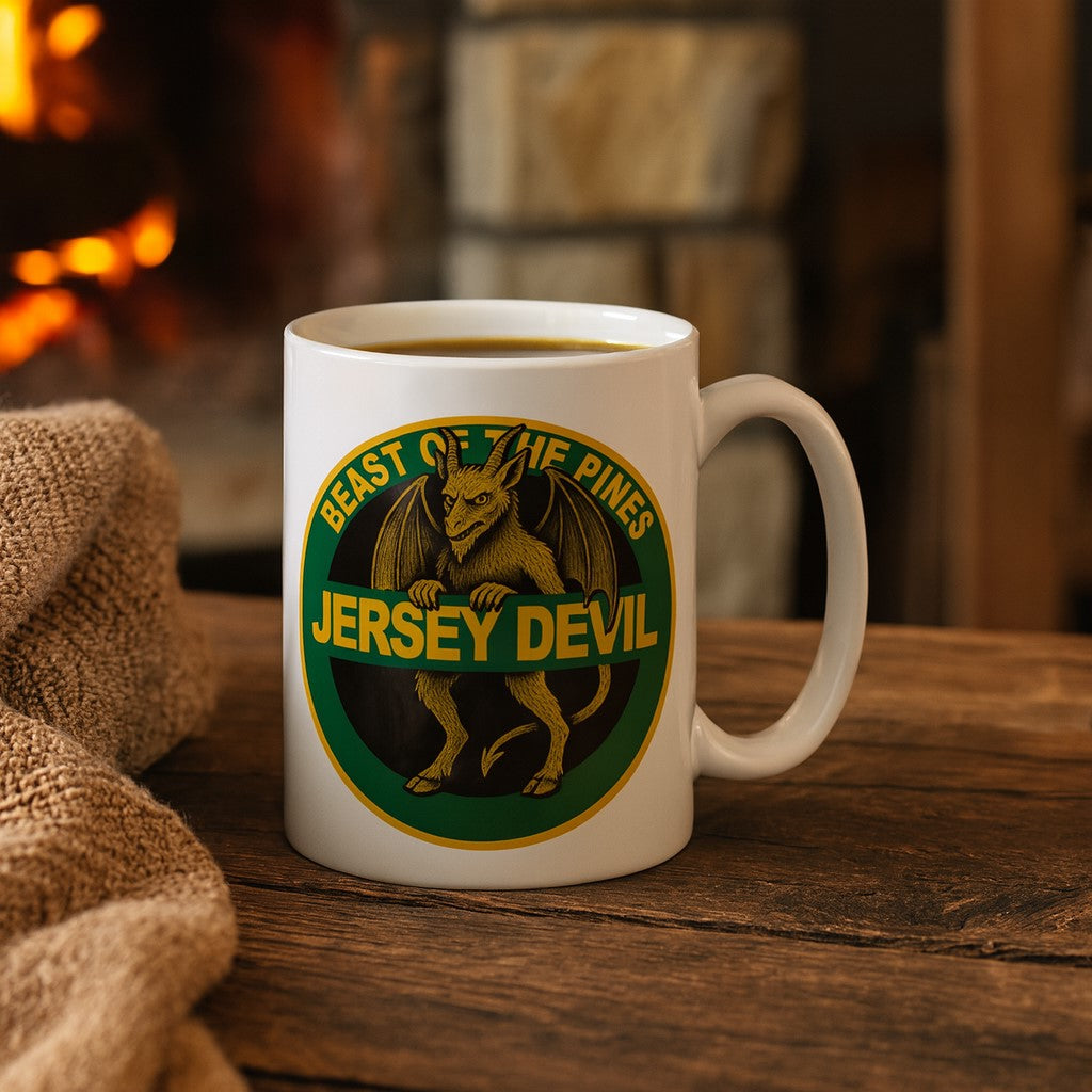 Jersey Devil Highway Sign Mug - Shady Front