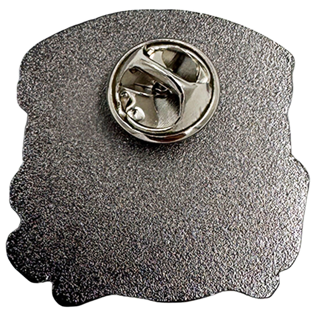 Who Asked You Enamel Pin Back