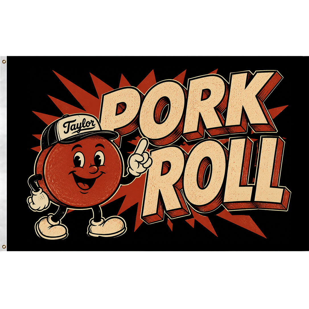 Pork Roll Forever Flag - True Jersey
