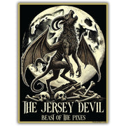 Jersey Devil Beast of the Pines Car Magnet - True Jersey