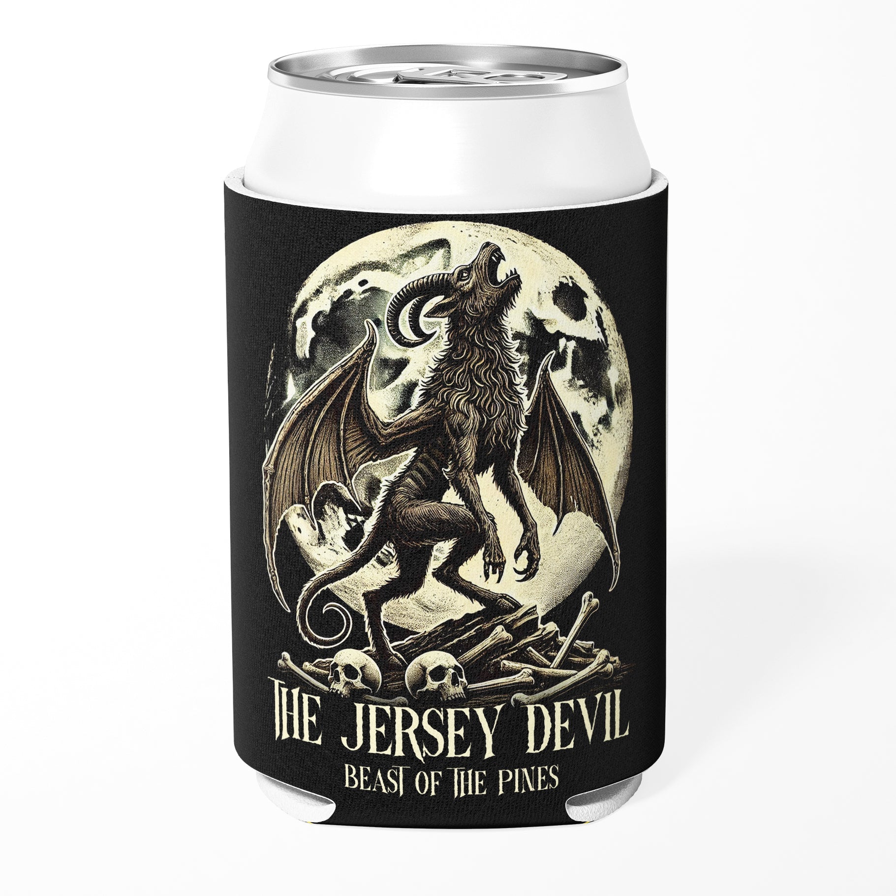 Jersey Devil Beast of the Pines Can Cooler