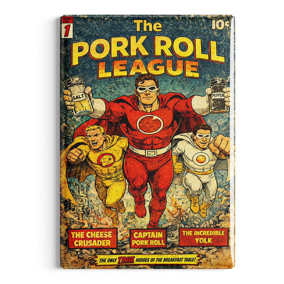 Pork Roll League Fridge Magnet - True Jersey