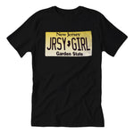 Jersey Girl License Plate Guys Shirt