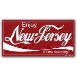 Enjoy New Jersey Sticker - True Jersey