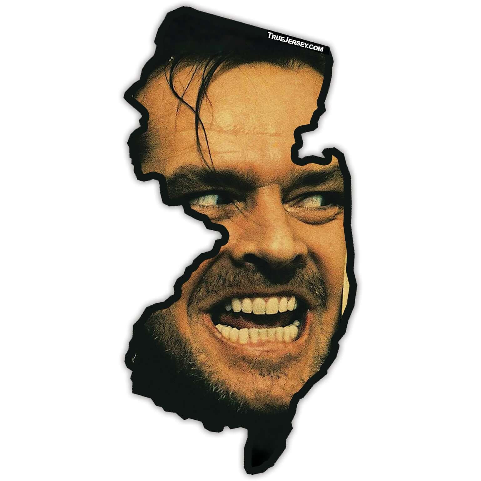 Jersey 'Here's Johnny' Sticker - True Jersey
