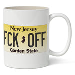 License Plate "FCK OFF" Mug - True Jersey