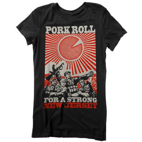 Pork Roll for a Strong NJ Girls Shirt - True Jersey