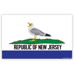 Republic of New Jersey Sticker - True Jersey