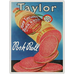 Vintage Taylor Pork Roll Sticker - True Jersey